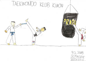 taekwondo kwon umjetnost